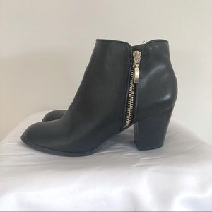 Black, ankle booties